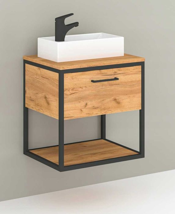 Szafka wisząca pod umywalkę nablatową