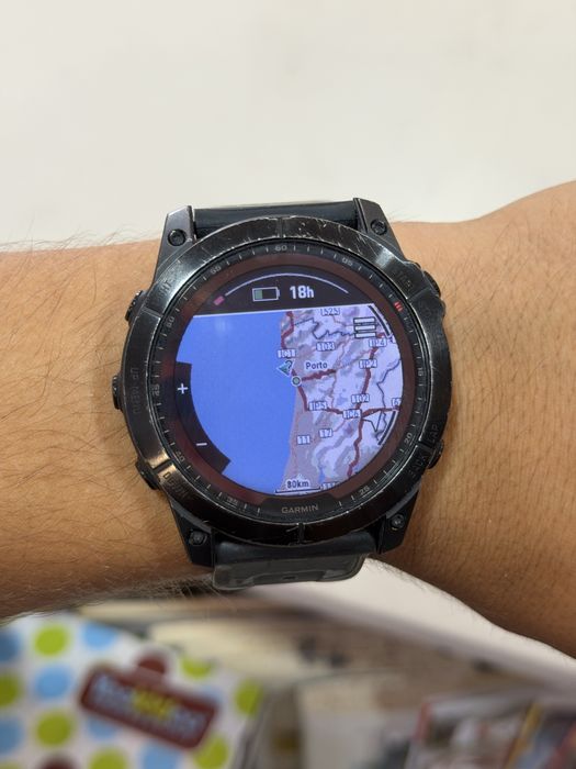GARMIN fenix 7X solar safira titanio