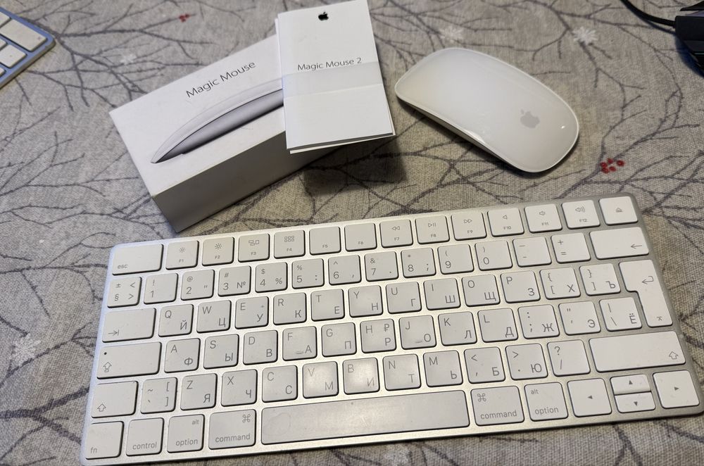 Apple klawiatura  oraz myszka Magic Mouse 2 Magic Keyboard