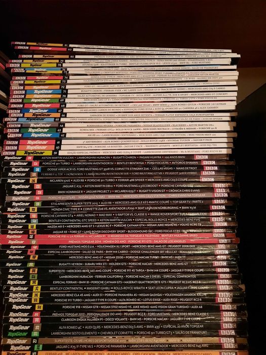 Coleção Revistas TopGear BBC