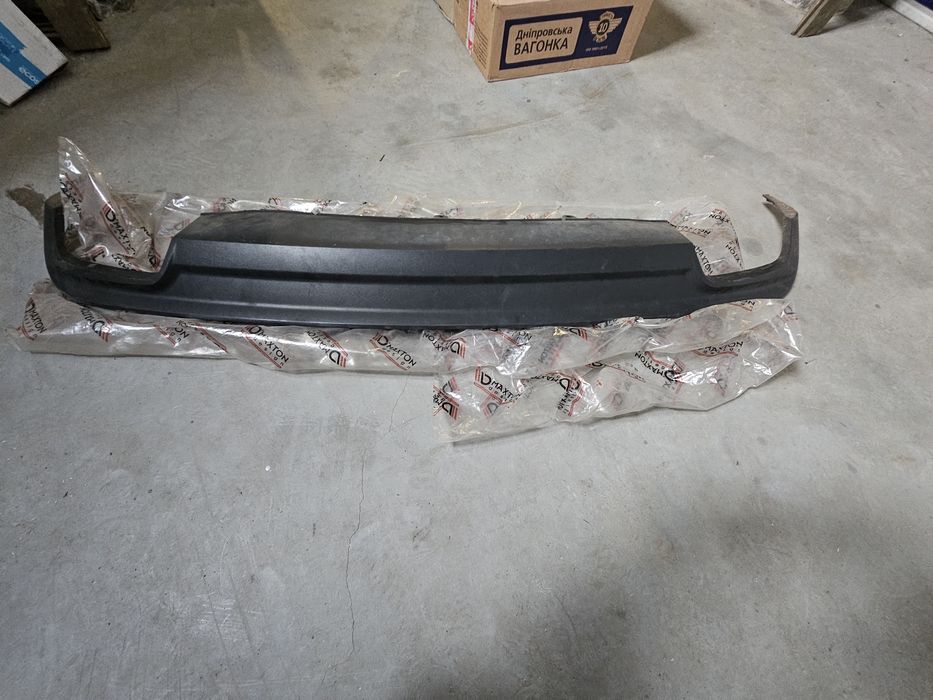 Дифузор,накладка заднього бамперу Audi A6C7 2015-2018р.