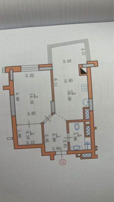 Продається 1-кімнатна новобудова ЖК Янтарний