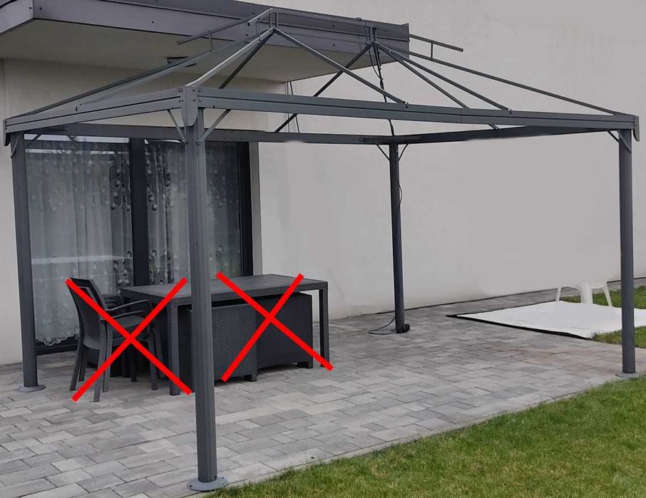 Pawilon ogrodowy Walencja 3x4