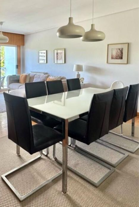 Mesa de Jantar em Vidro