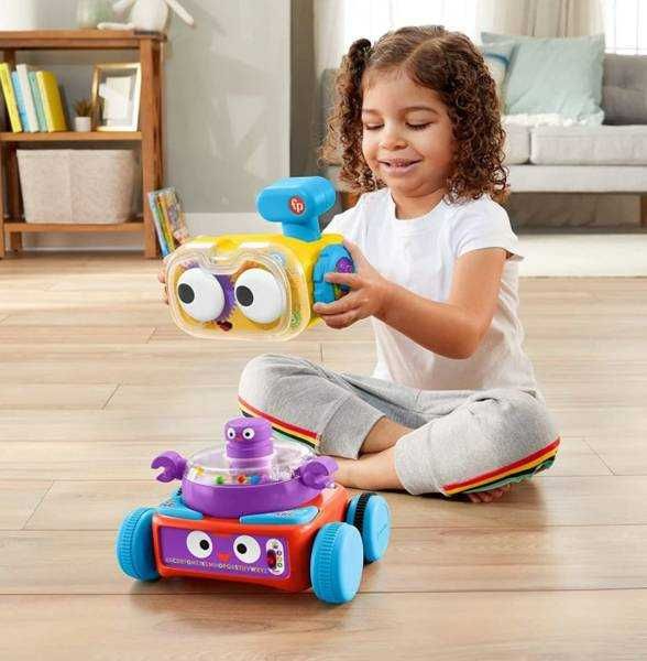 Fisher-Price Uczący Przyjaciel Robot 4w1 Tino Robottino