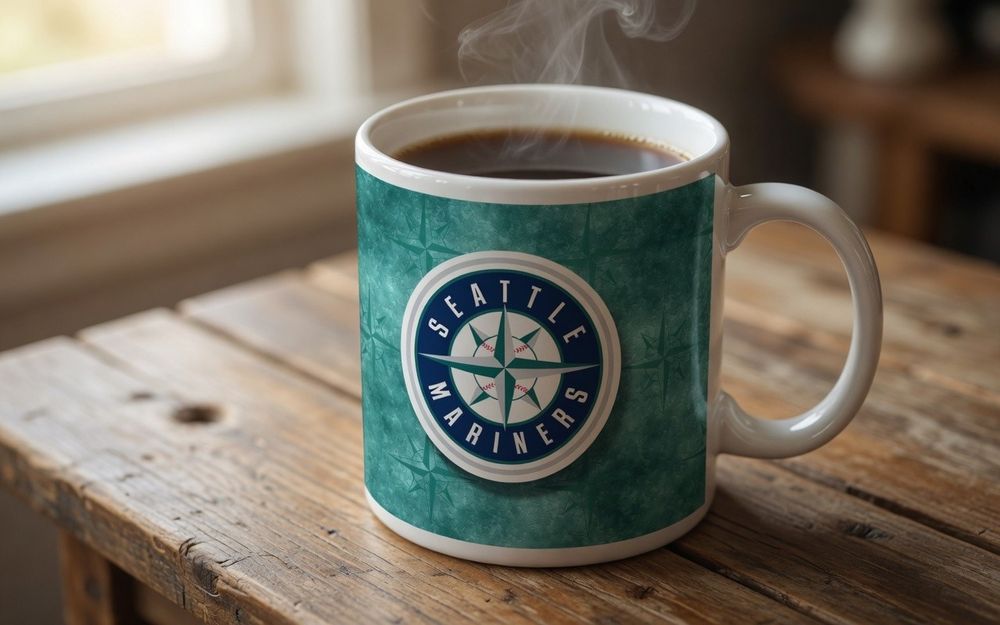 Seattle Marines prezent dla kibica baseball kubek ceramiczny gadzet