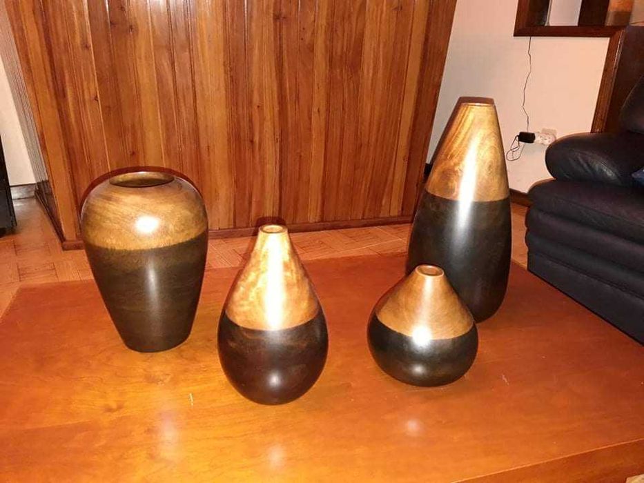 Conjunto decorativo em barro