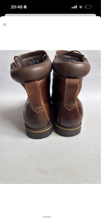 Шкіряні черевики Timberland waterproof