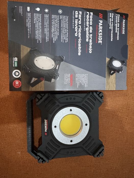 PARKSIDE PERFORMANCE PALA 4000 B1 – Foco de Trabalho LED Recarregável 4000 lm