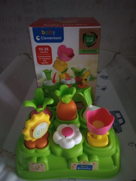 Sorter układanka baby ogród Clementoni