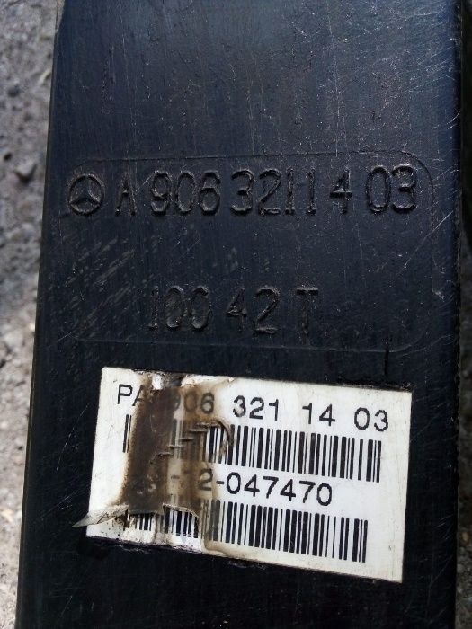 Рессора Спринтер 906 корень лыжа ресора Sprinter рисора лижа Крафтер