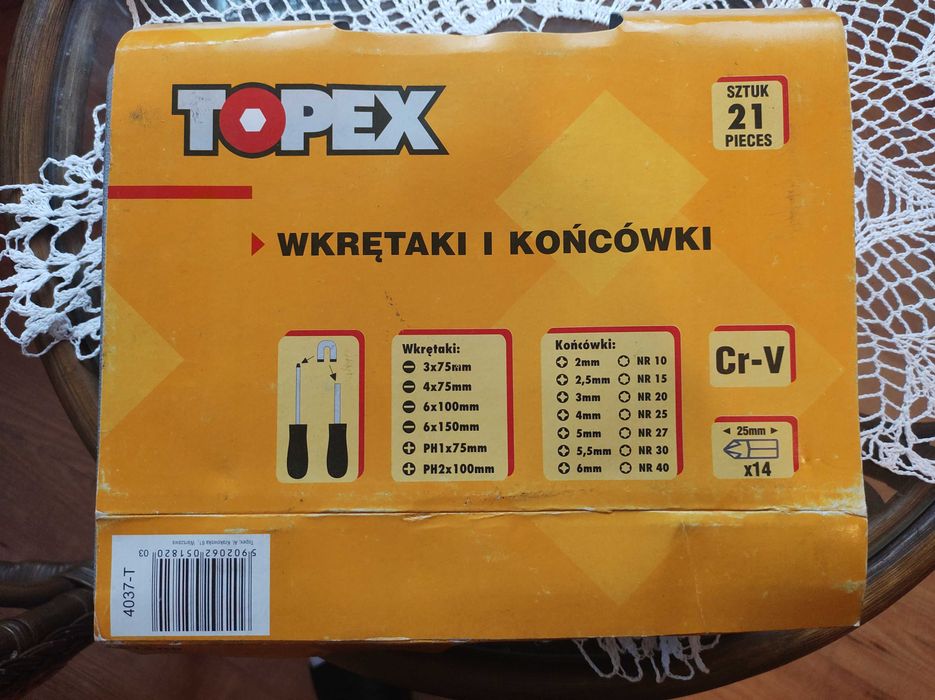 Sprzedam zestaw Bitów i wkrętaków