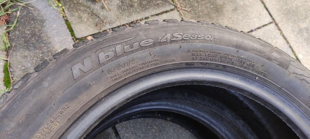 Opony zimowe z 2018r 5mm 195/55/16 Nexen N