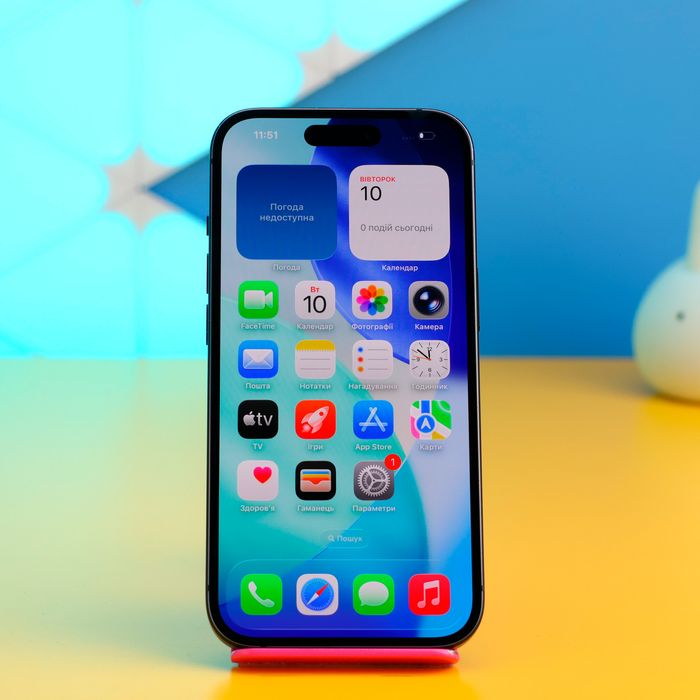 Смартфон Apple iPhone 15 128GB Black (159980) Б/У З ГАРАНТІЄЮ