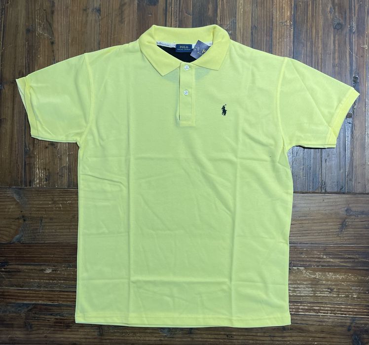 Polo de Homem Amarelo