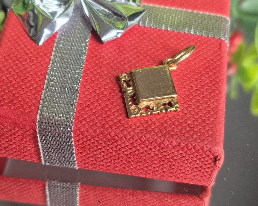 Piękna złota zawieszka 14K ażurowa 583/585