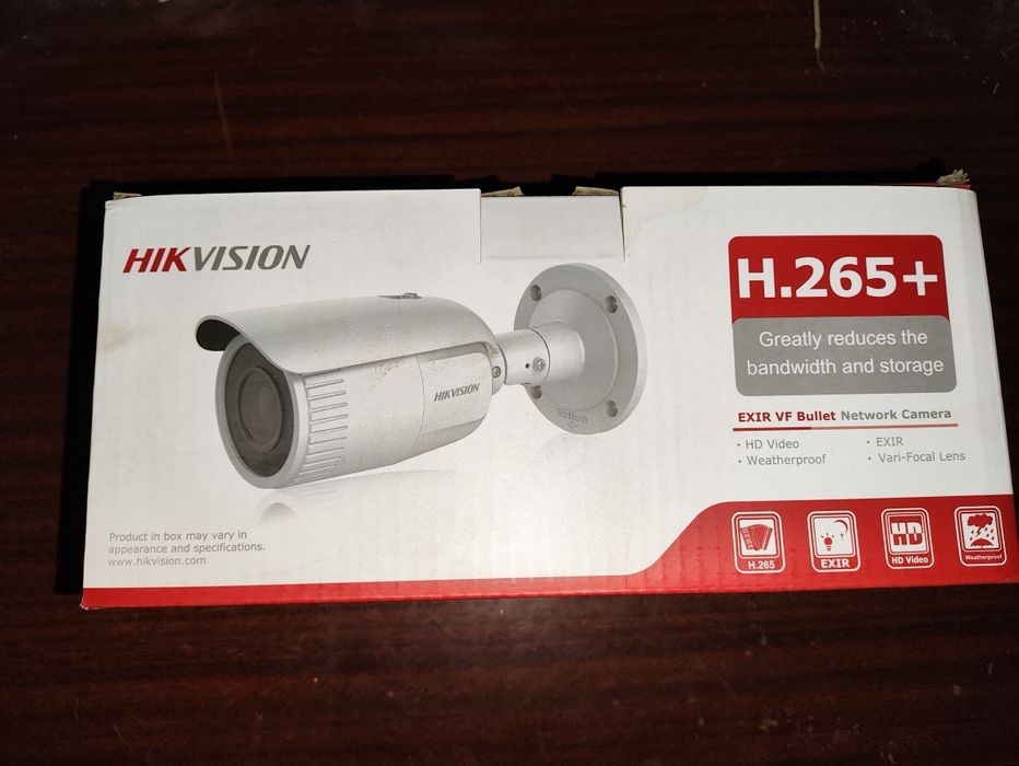 DS-2CD1643G0-IZ 4МП корпусні IP відеокамера Hikvision