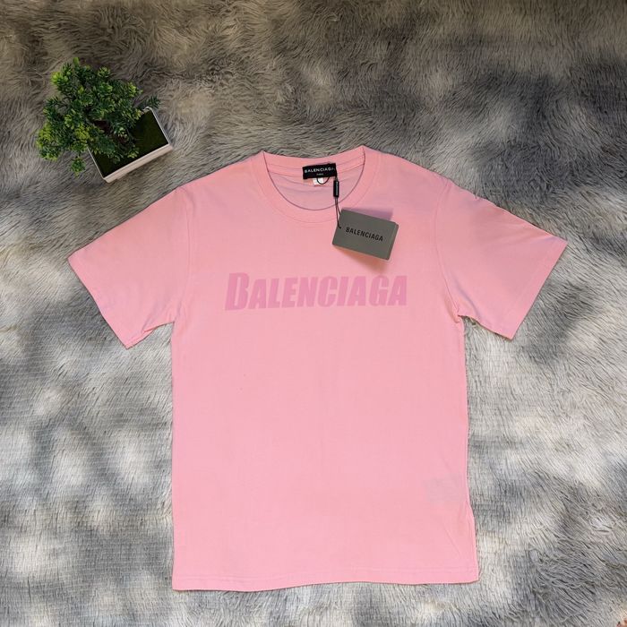 Футболка Баленсиага, рожева Balenciaga