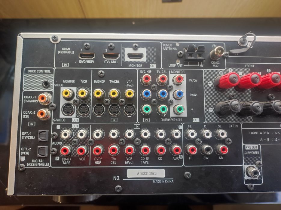 Denon AVR-1509 amplituner wzmacniacz tuner kino audio video