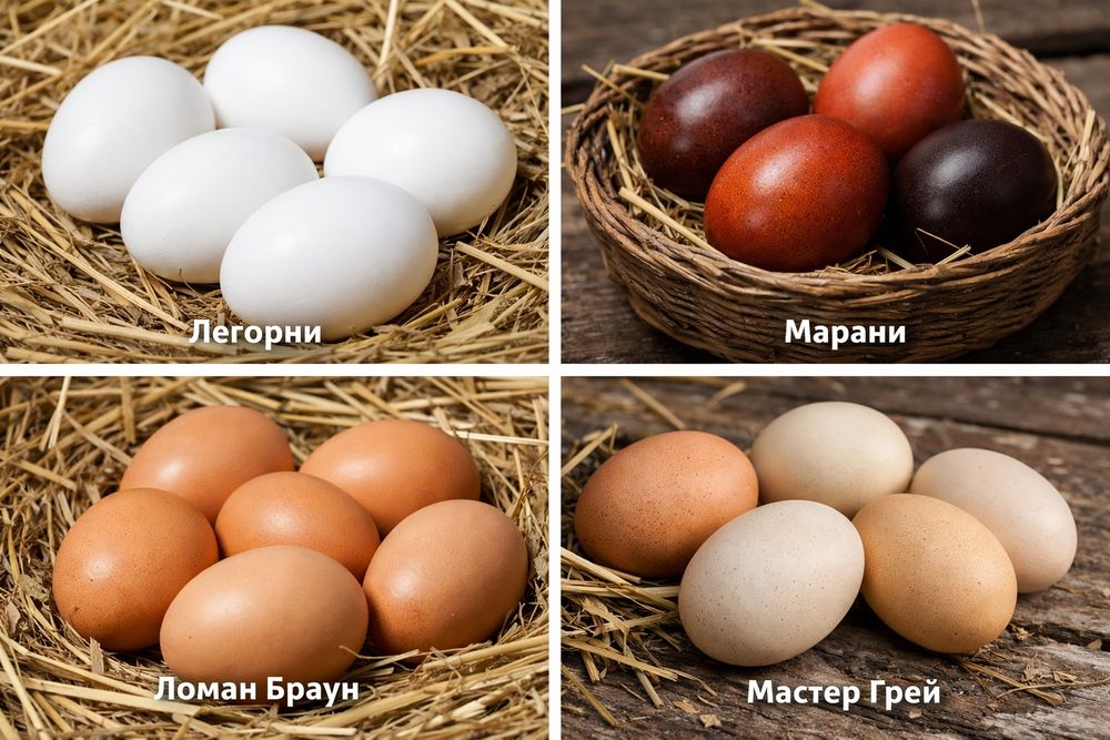 Домашні курячі яйця: харчові та інкубаційні