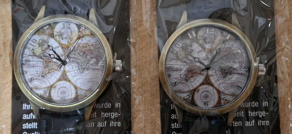 Zegarek kwarcowy 2 sztuki