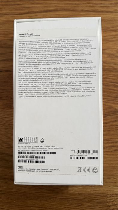 iPhone15 Pro Max 256GB