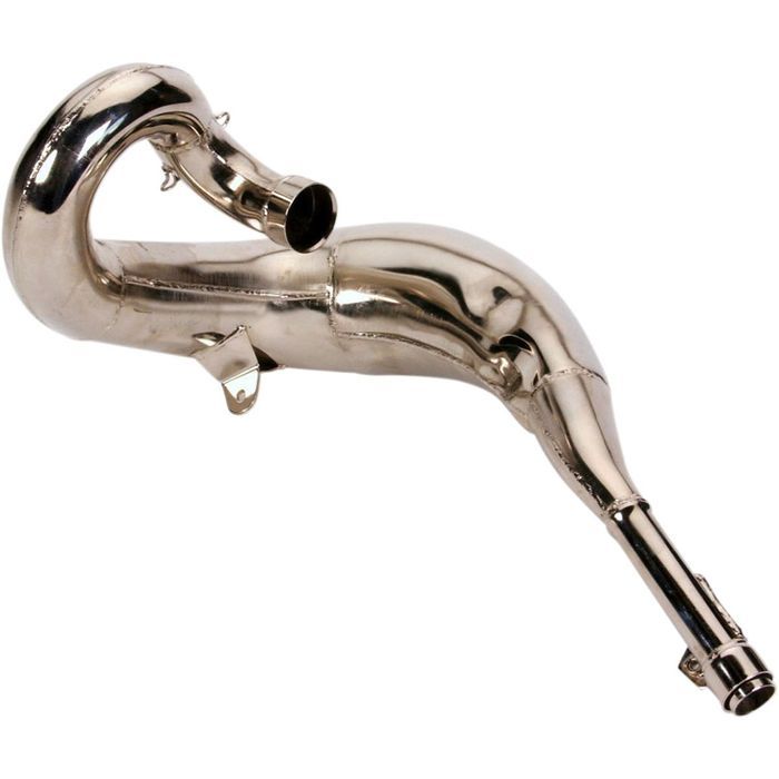 balao de escape fmf gnarly pipe nickel-plated steel honda cr 250