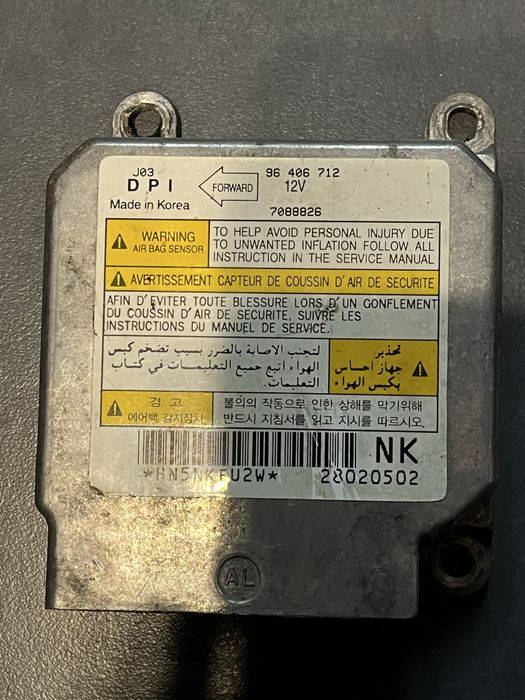 Блок керування SRS Lacetti