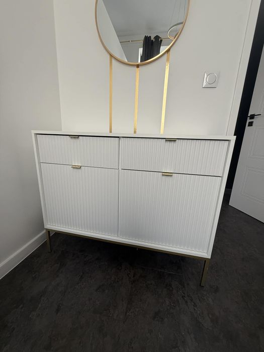 Sprzedam lustra okrągłe 80cm/60cm w złotej ramie