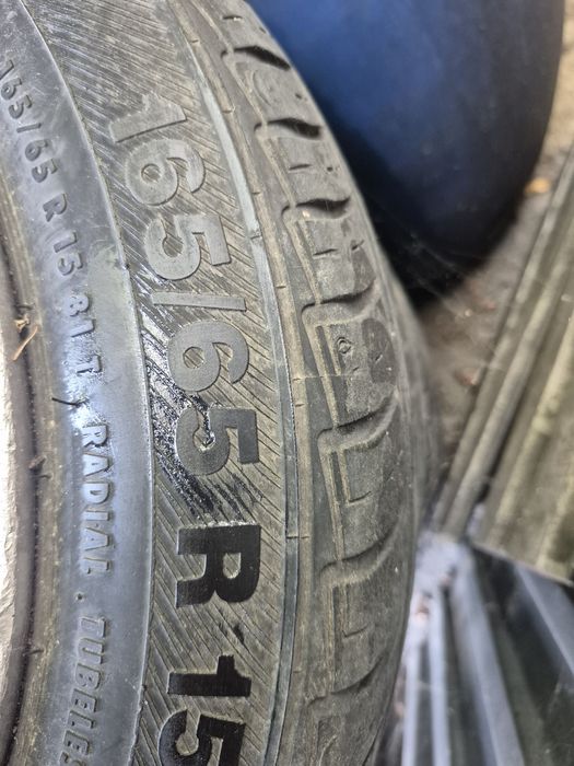 Alufelgi z oponami Opel Corsa 165/65/R15