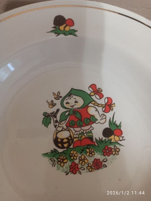 Детская тарелка СССР