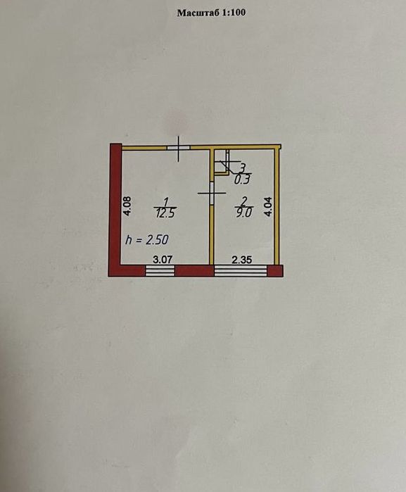 Продаж  2 кімнати в гуртожитку, Луцьк