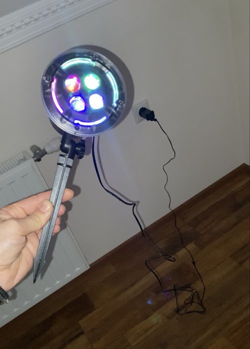 Проектор новорічний