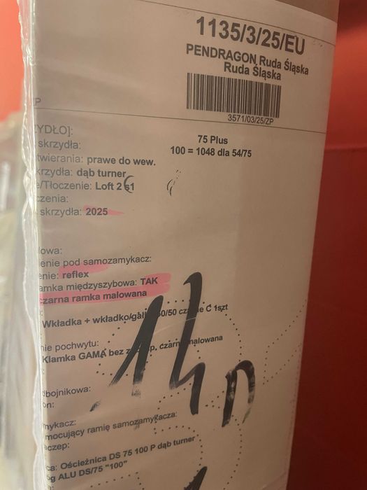 Drzwi wejściowe zewnętrzne 100 PRAWE KMT dąb turner NOWE RABAT -50%