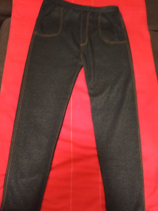 Legginsy ocieplone czarne
