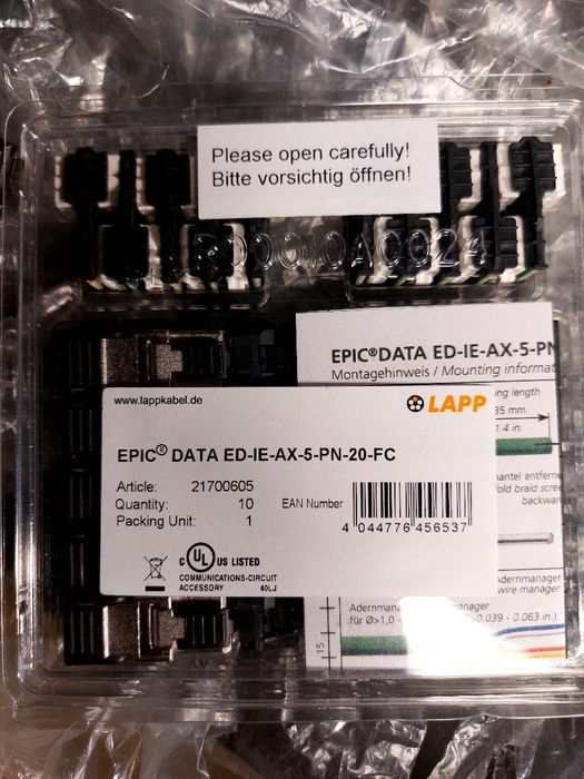 Złącze RJ45 kat.5e PROFINET ED-IE-AX-5-PN-20-FC