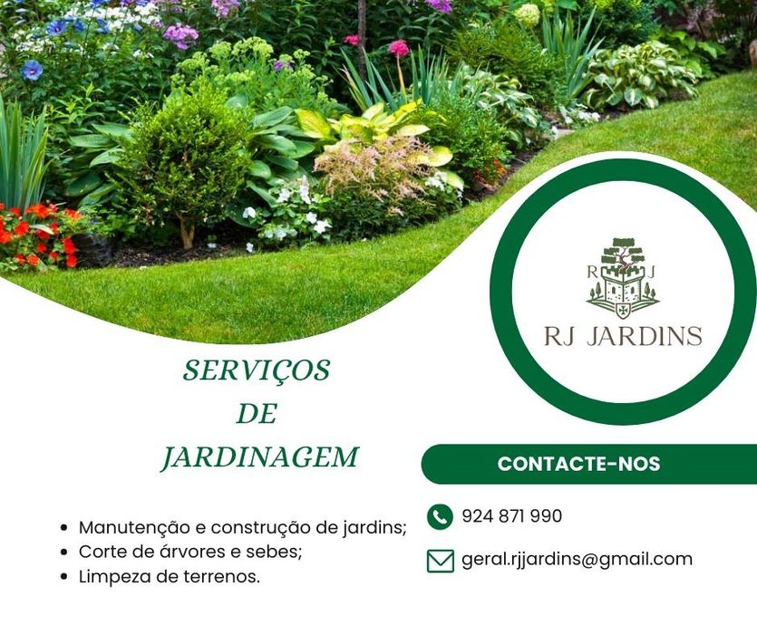 Serviços de Jardinagem e Limpeza de terrenos