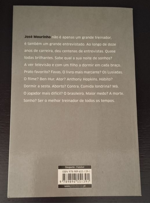 Livro "Mourinho"