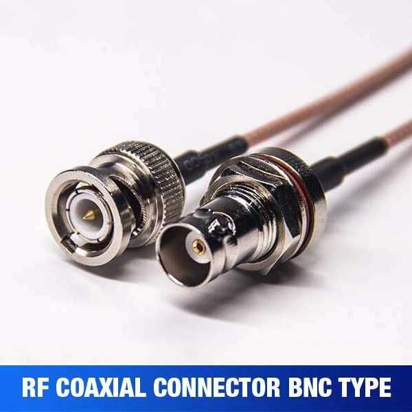 ••• Кабель ВЧ Антенний BNC Коаксіальний Подовжувач RG-316 BNC-BNC Рація | Кабель Антенный BNC Коаксиальный Удлинитель Провод BNC-BNC Дріт Рация