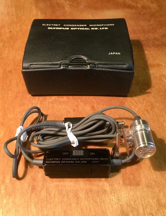 OLYMPUS - electret condenser microphone - model ME 4 A - Japan