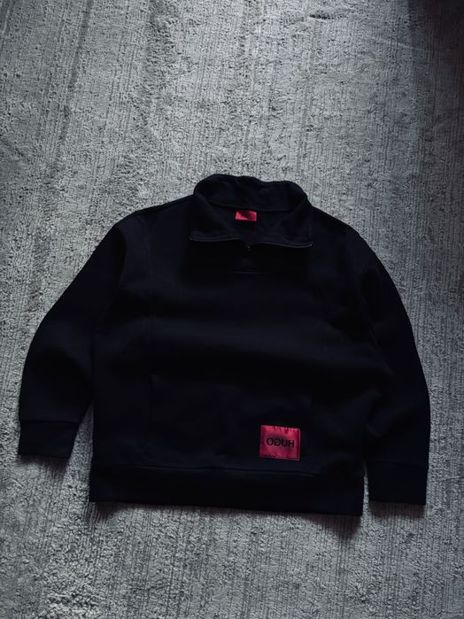Hugo Boss Daipeh zip чорна гарна кофта