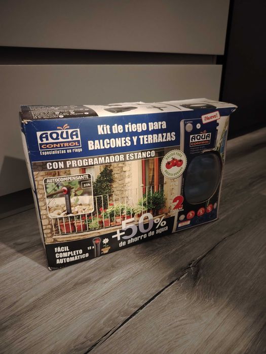 Kit de Rega Automática para Varandas e Terraços – COMO NOVO na Caixa!