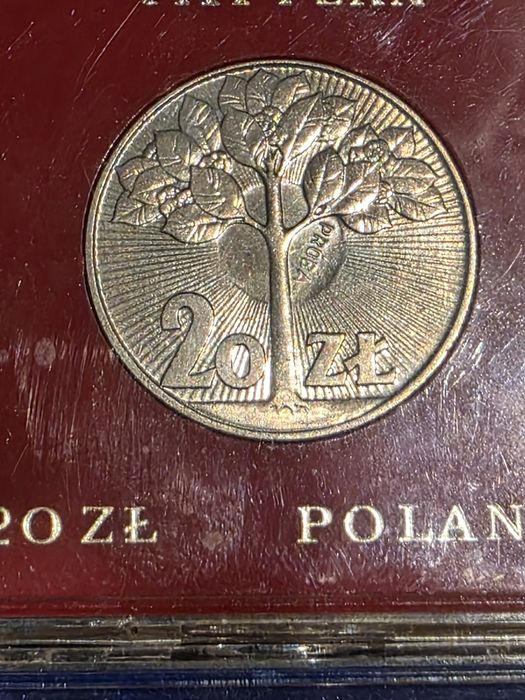 Monety kolekcjonerskie jedna próba.