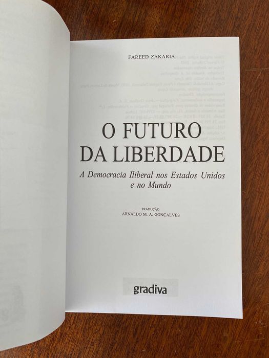 O Futuro da Liberdade - Fareed Zakaria