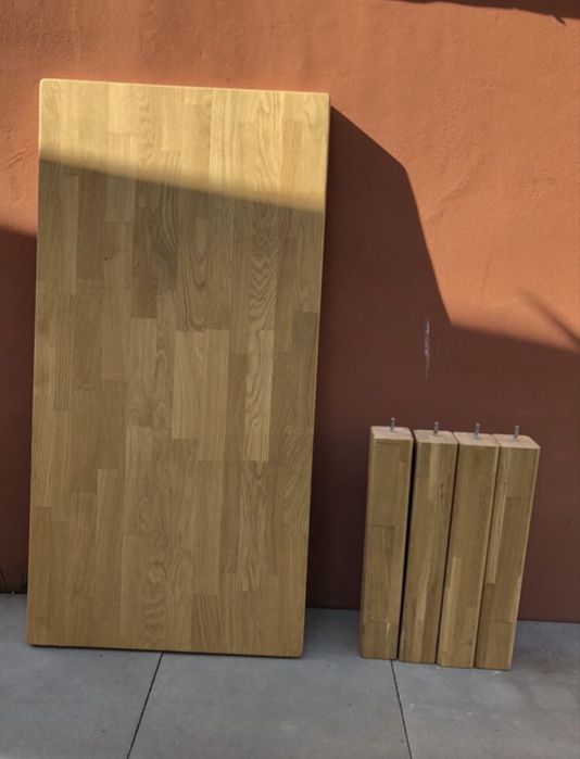 Stolik stół dębowy naturalny