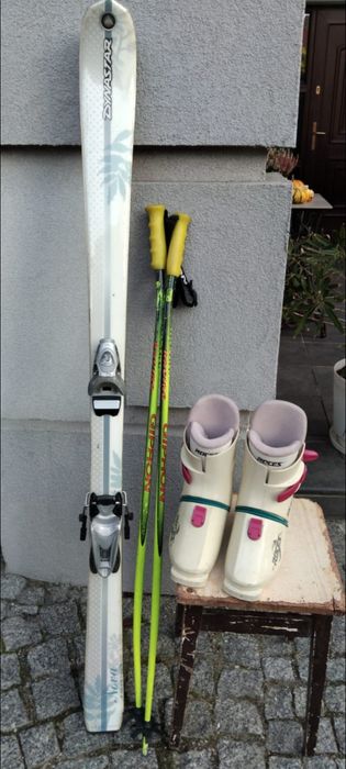 Narty,buty i kijki