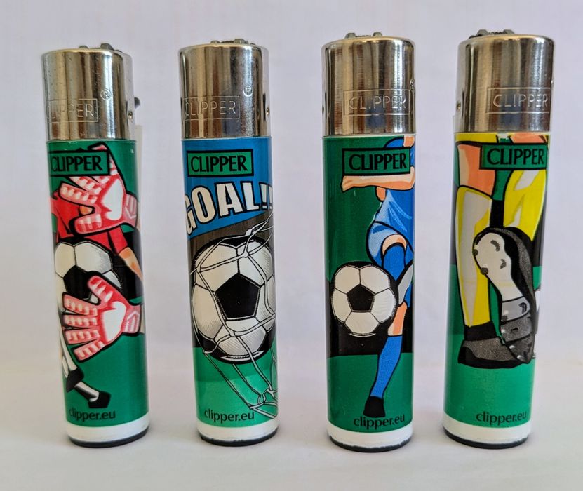 Isqueiros Clipper do Futebol Cup 1 e 2