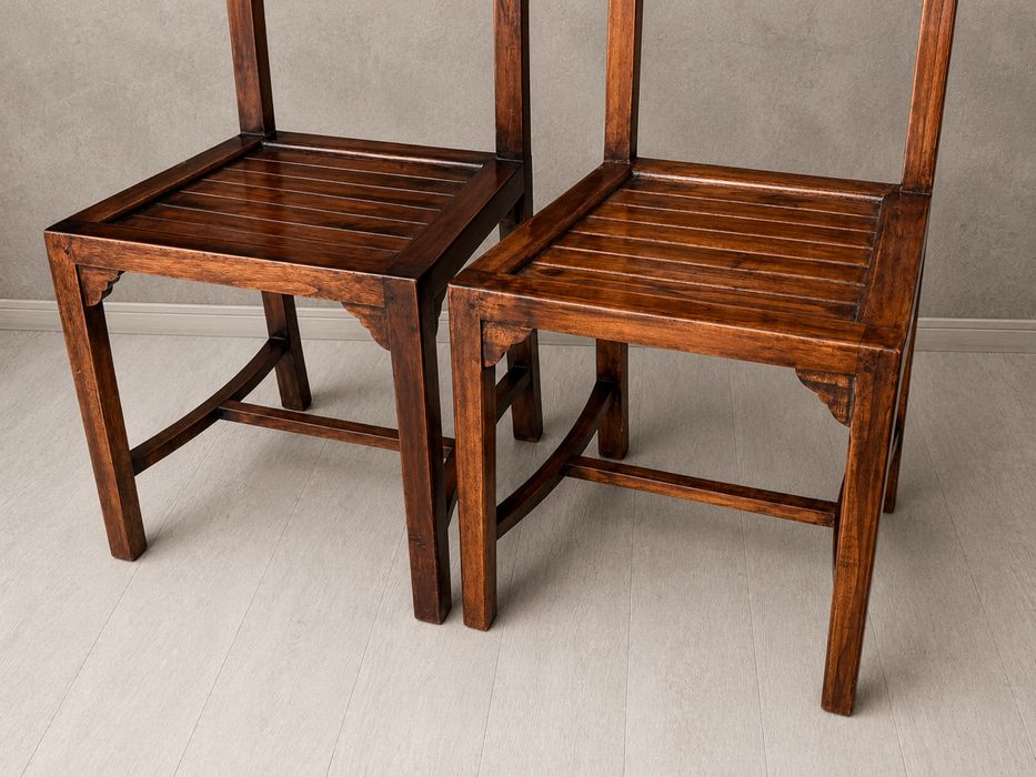 2 cadeira refeição quarto poltrona sofá oriental teca indiana rustica