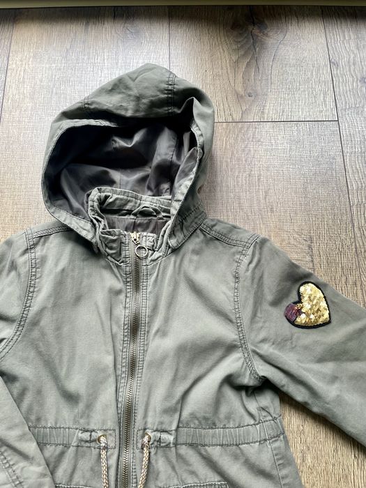 Kurtka parka h&m 116 khaki