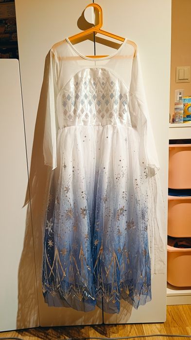 Balowa Sukienka karnawałowa Kraina Lodu Elza Frozen ELSA 134/140